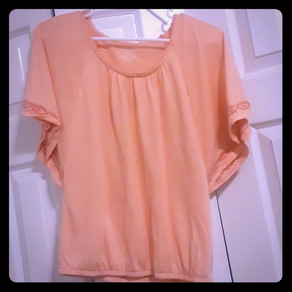 Peach shirt